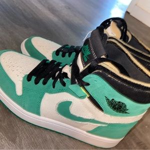Green air Jordan 1 mid